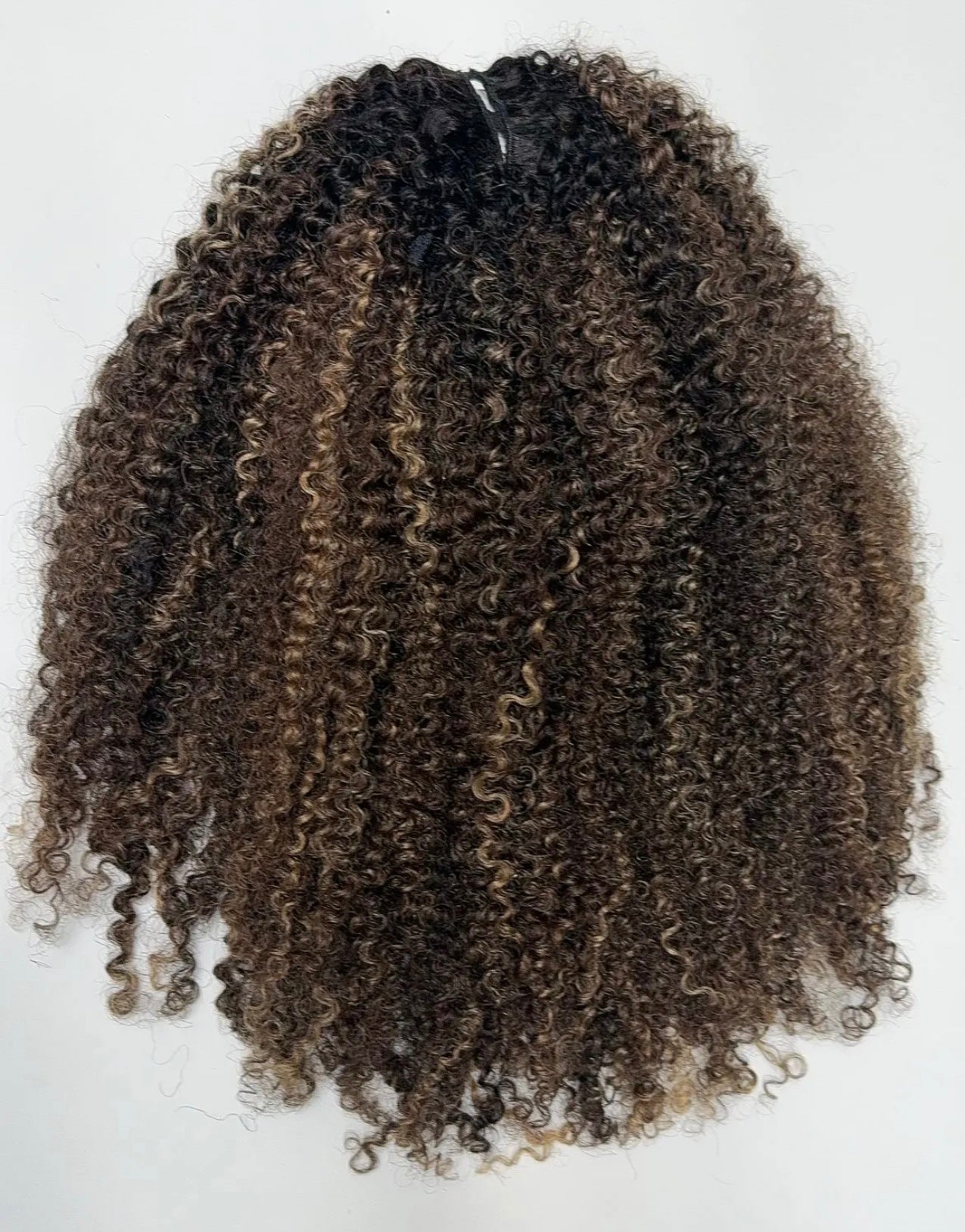 4A Kinky Curly V Part/U Part/Half Wig