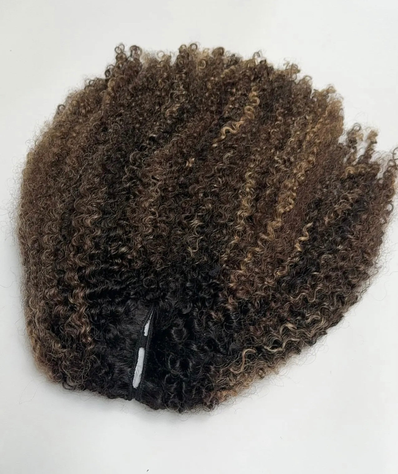 4A Kinky Curly V Part/U Part/Half Wig